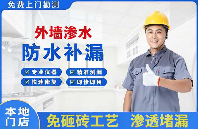 西区外墙渗水维修